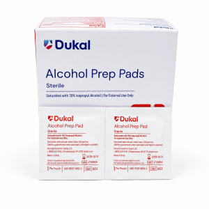 Alcohol Prep Pads – 100 Count Box